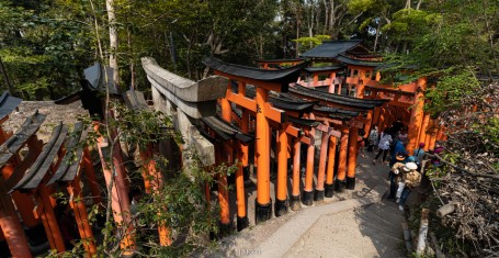 Fushimi Inari Taisha shrine in Kyoto