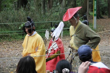 Yabusame (mounted archery) at Shimogamo Shrine