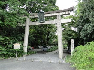 Nashinoki Shrine in Kyoto, 2010