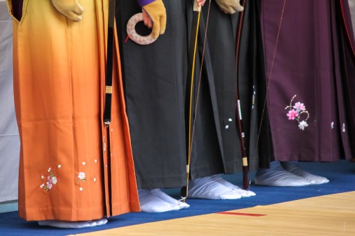 Toshiya Kyudo Archery Contest at Sanjusangendo Temple, Kyoto