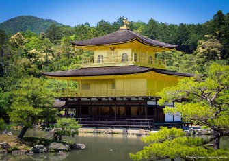 Kinkakuji Temple in Summer, Kyoto
