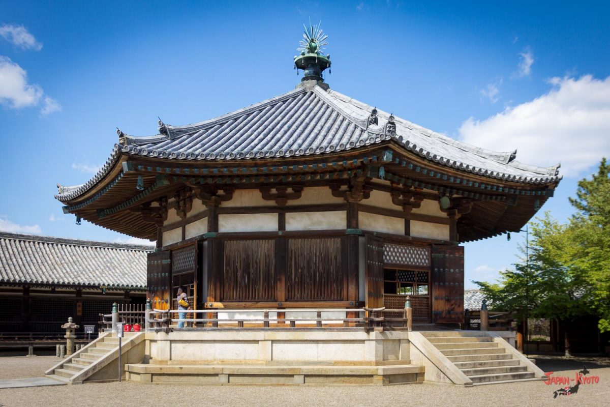 Temple Horyuji in Nara
